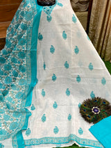 Luxury Linen Dress Material for Women image 4