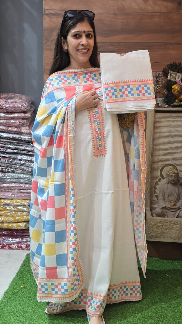 Designer and Classy Handloom Cotton ( Suit 14 )
