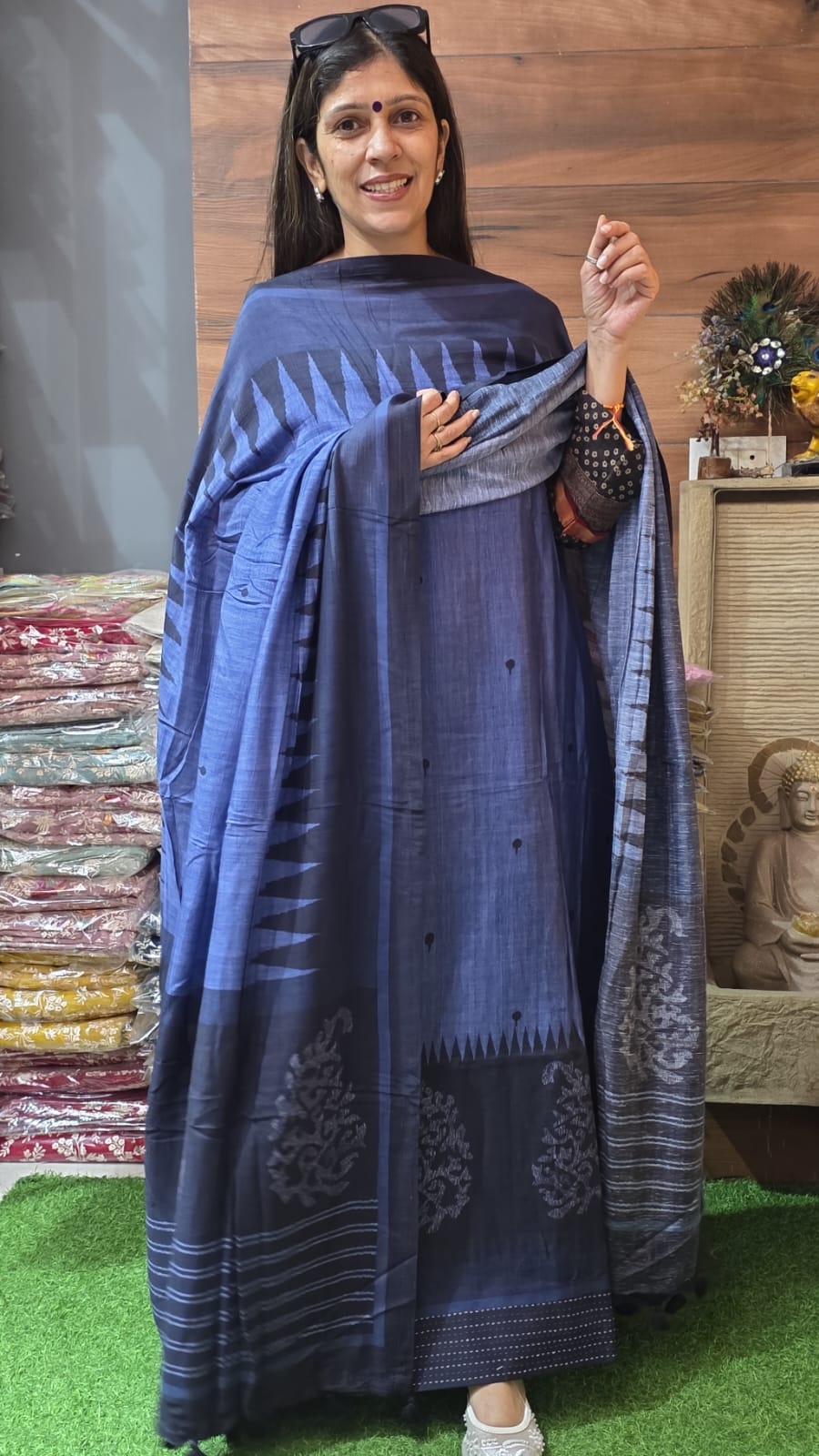 Beautiful Designer Mul Linen ( Suit 15 )
