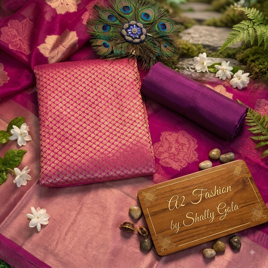 Royal Banarasi Broacde Move Color