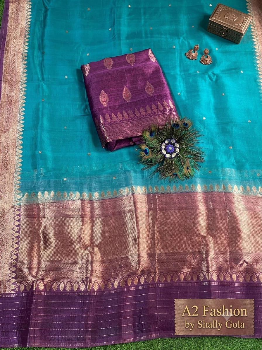 Festive Collection Exclusive Pure Raw Silk with Kora Organza Dupatta
