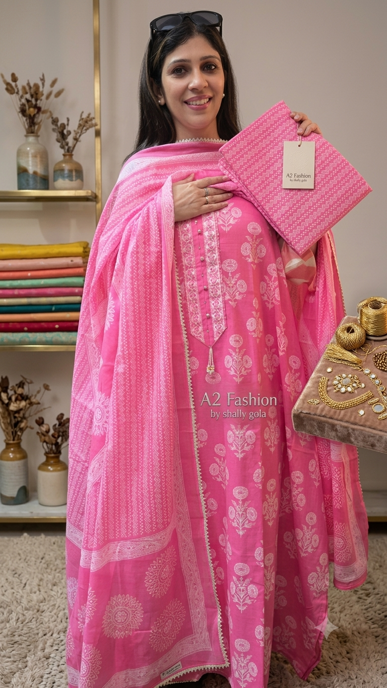 Beautiful Pure Cotton ( Suit No 6 )