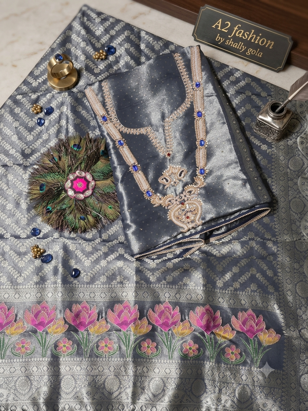 The Royal Collection ( Banarasi Silk suit )