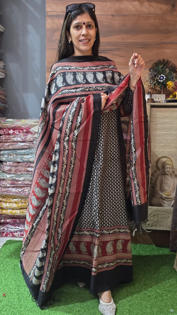 Pure Maheshwari Silk ( Suit 18 )