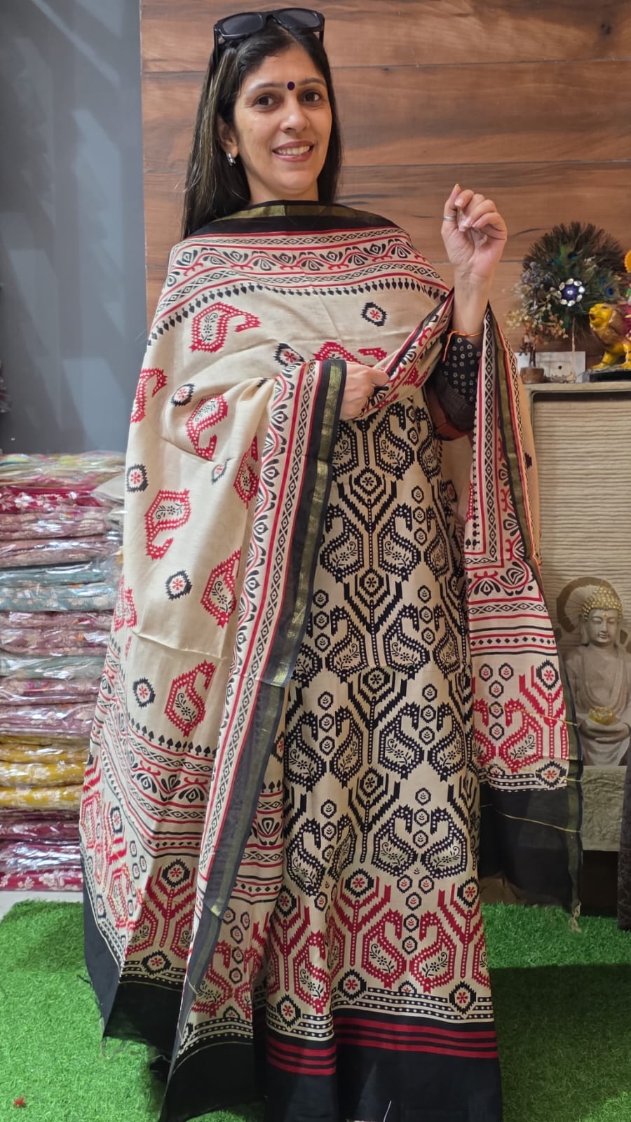 Pure Maheshwari Silk ( Suit 19 )