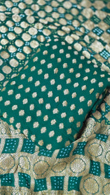 Premium Pure Khadi Georgette Unstitched Suit - image 2