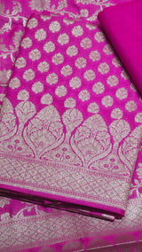 Banarasi Silk Unstitched Suit image 2