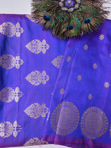 Banarsi Silk Violet Blue image 2