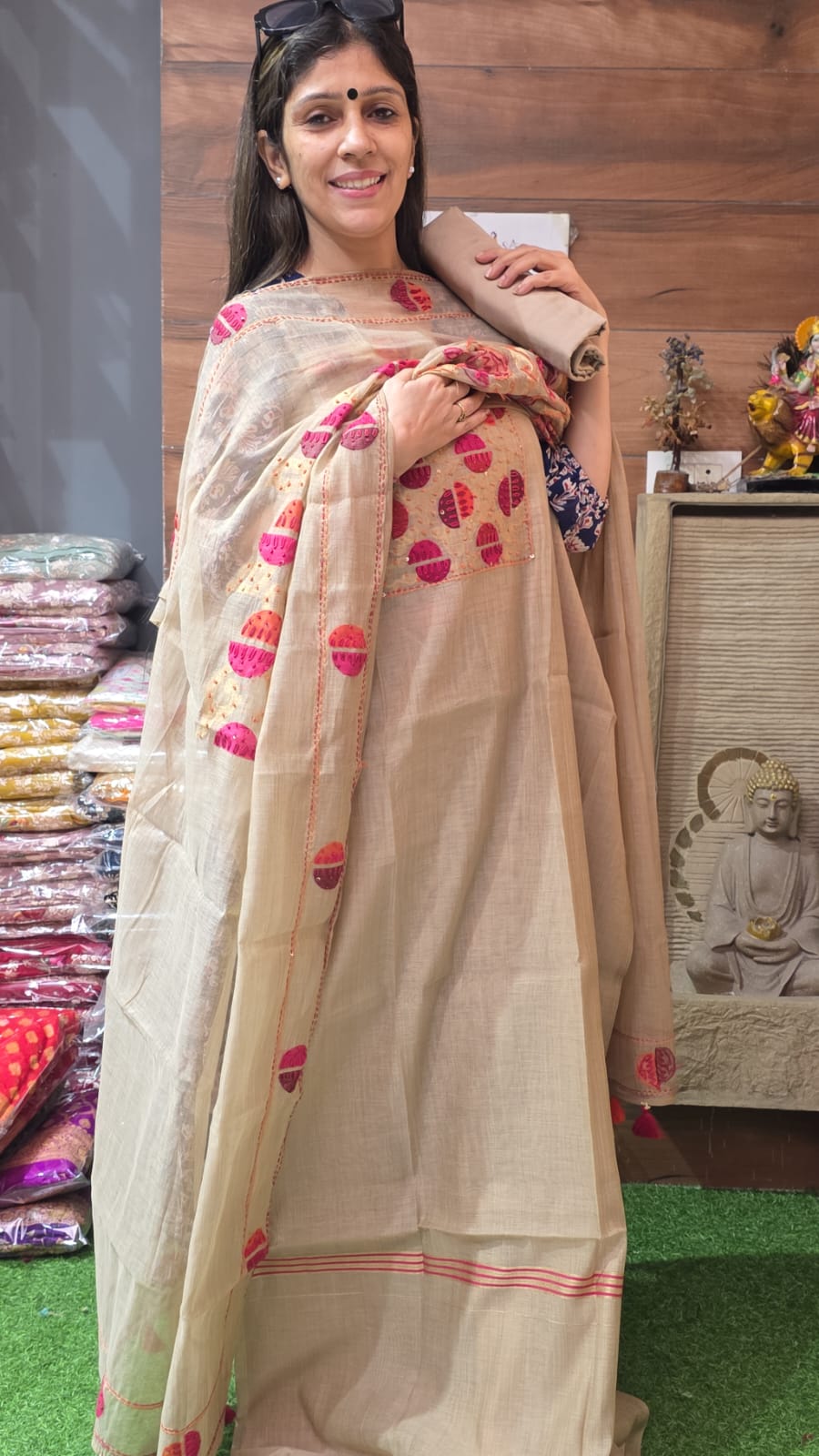 Classy Jamdhani silk ( suit no 22 )