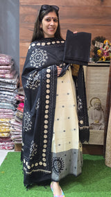 Classy and Designer Handloom Cotton ( Suit no 23 ) image 2