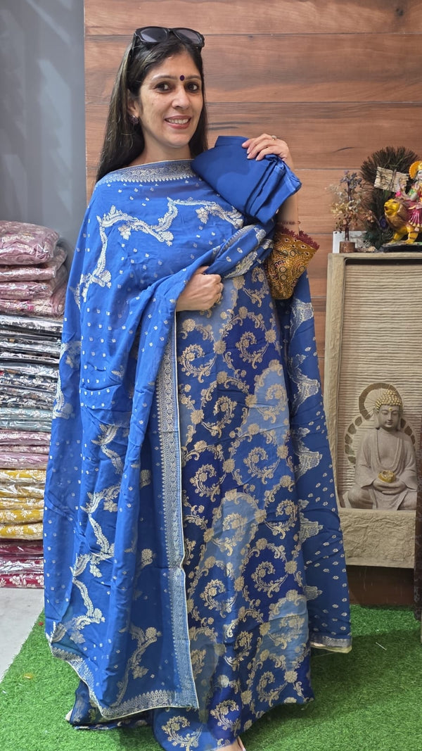 Pure Khadi Georgette ( Suit 27 )