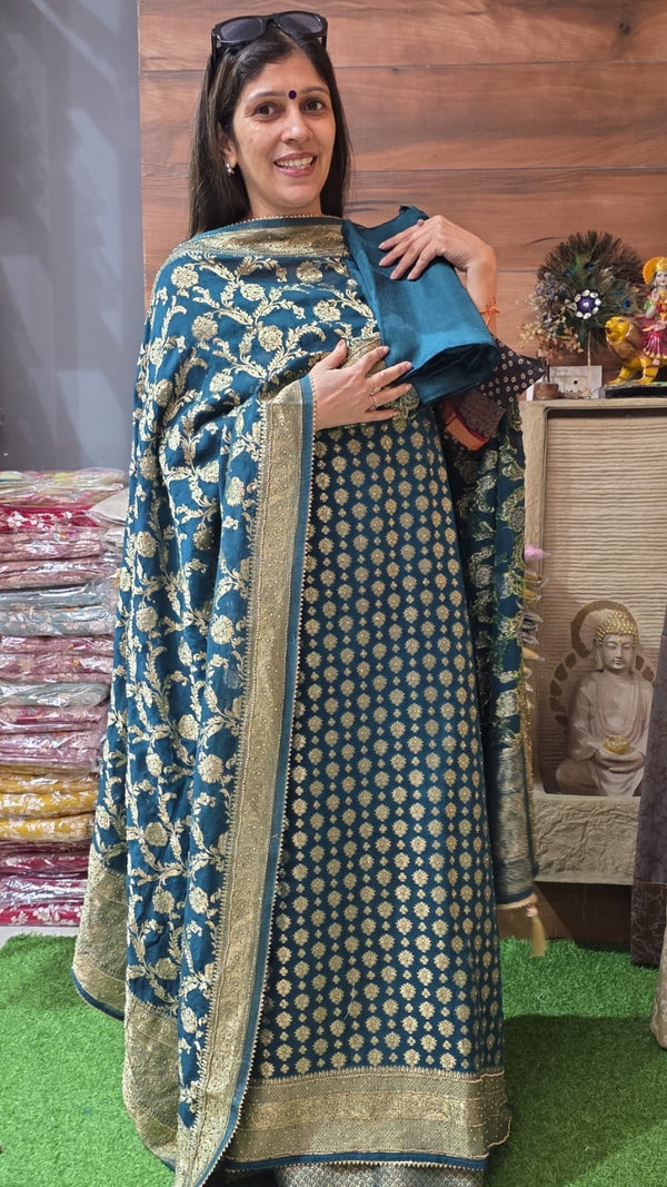Exclusive Khadi Georgette ( Suit 30 )