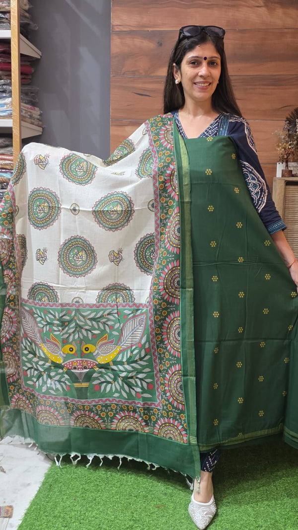 Handloom Cotton  ( Suit no 35)