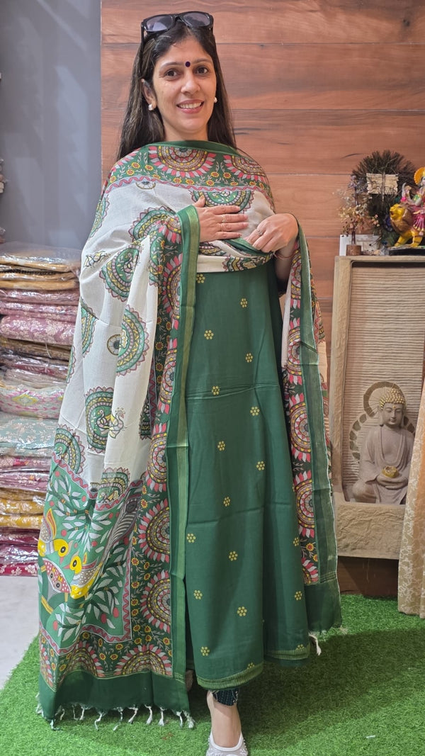 Handloom Cotton  ( Suit no 35)