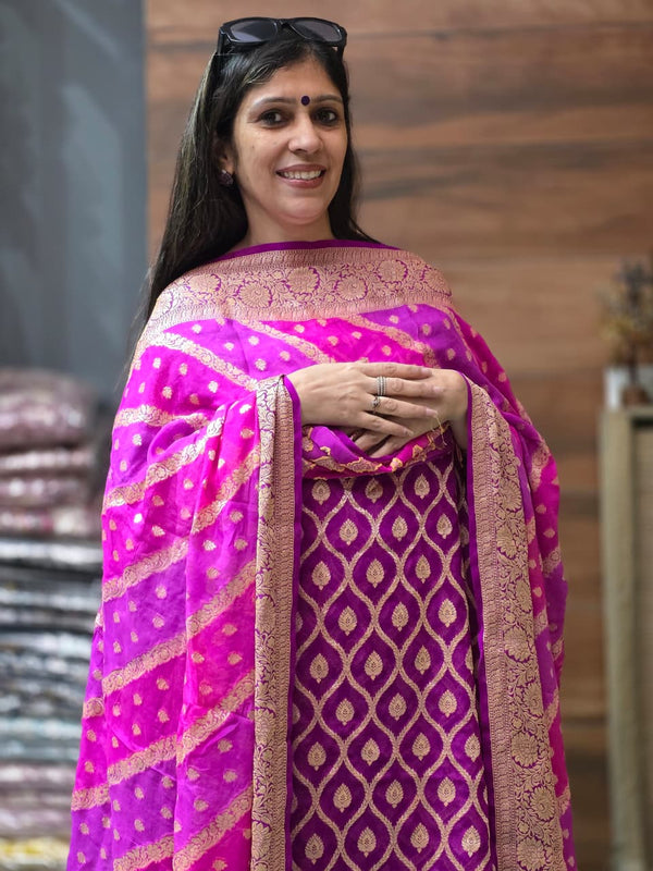 Exclusive Pure Khadi Georgette ( Suit 36 )