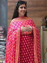 Exclusive Pure Khadi Georgette ( Suit 37 ) image 1