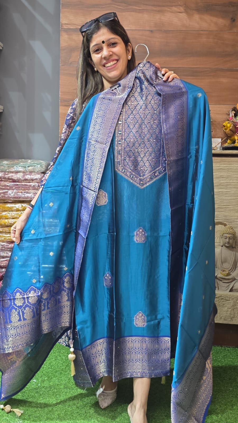 Exclusive and Classy Kanjivaram Silk ( Suit no 39 )