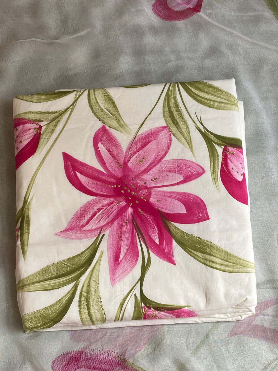 Brush Paint Cotton Suit