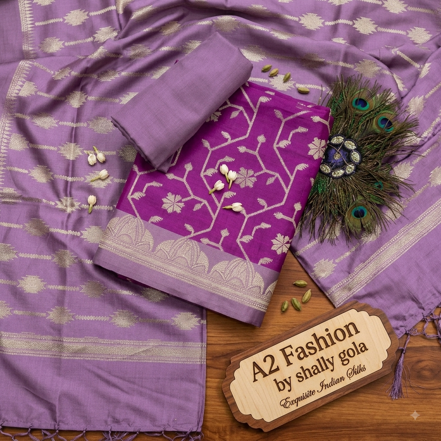 Banarsi Maheshwari silk
