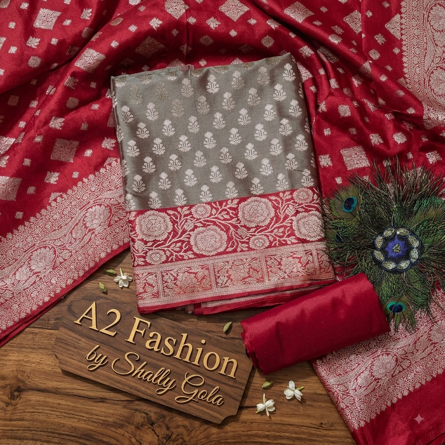 Banarsi Maheshwari silk