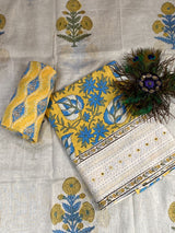 Pure Cotton with Block Print  ( Suit no 31) image 1