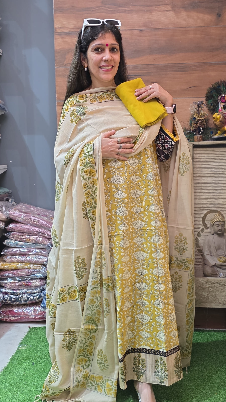 Pure Cotton Block Print soft dupatta 25sep