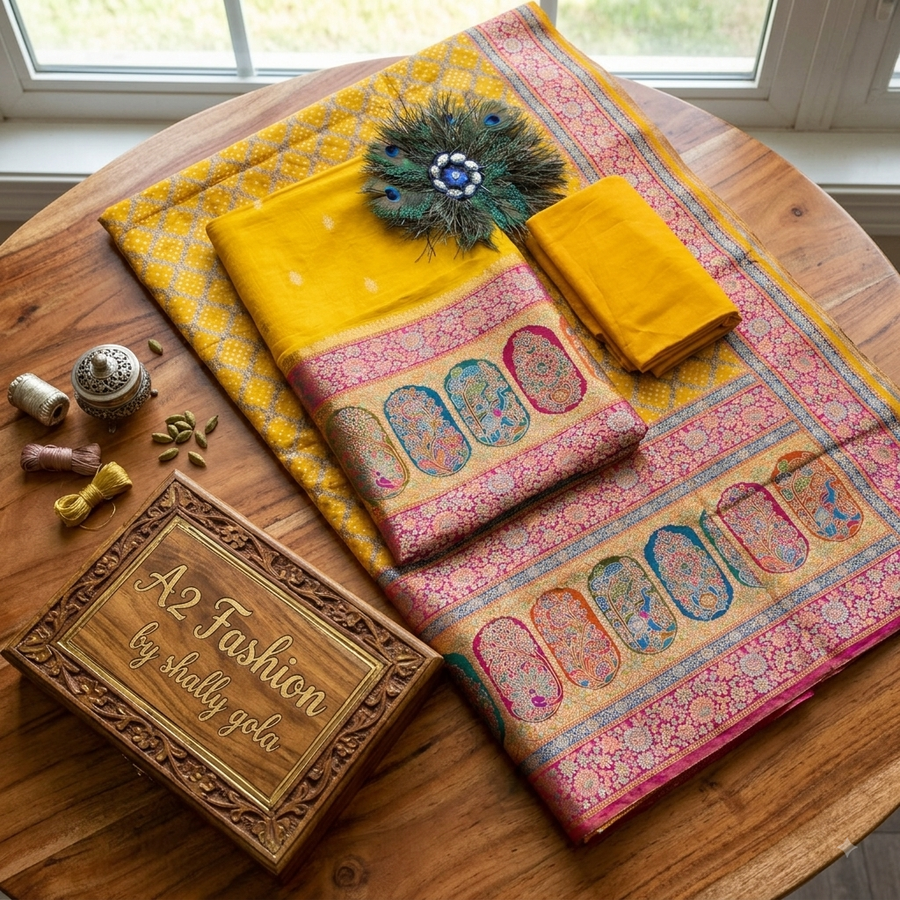 Exclusive Banarasi silk