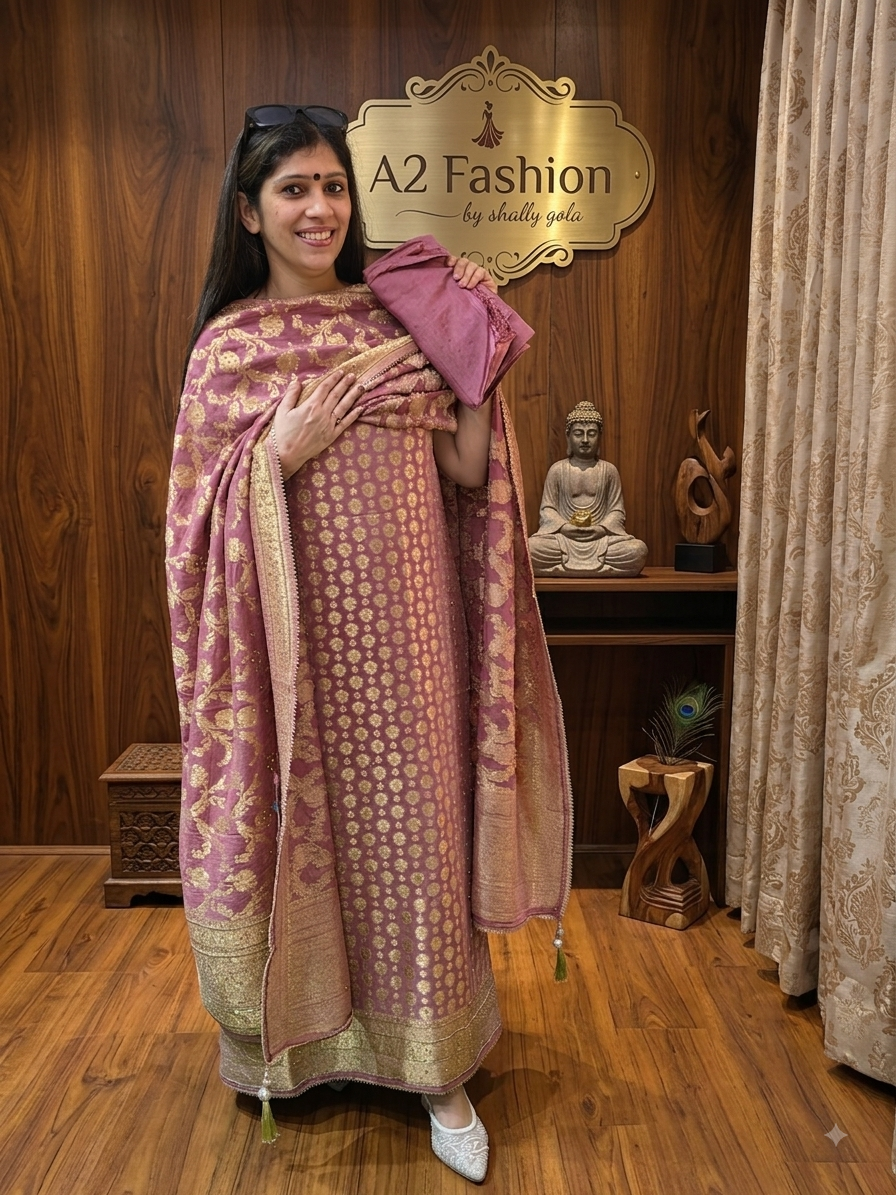 Festive Khadi Georgette Move