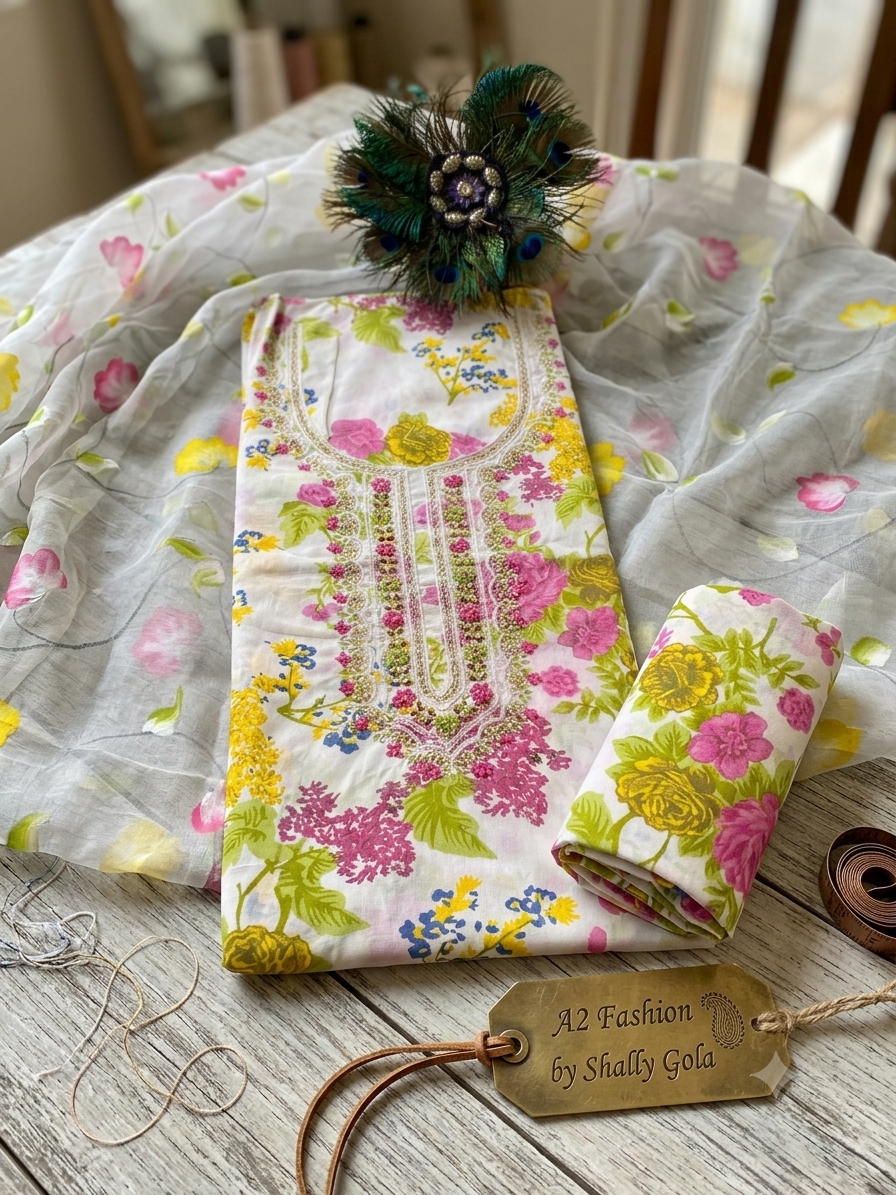Floral Beautiful Pure Cotton