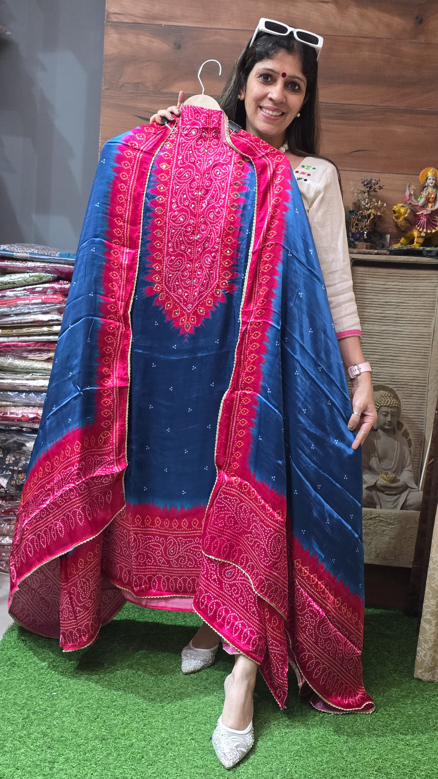 Beautiful Gajji Silk  ( 9th Oct )