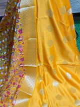 Pure Maheshwari Silk Suit - Banarasi Booty Design image 14