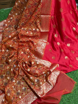 Pure Maheshwari Silk Suit - Banarasi Booty Design image 15