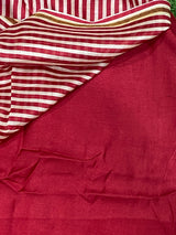 Pure Maheshwari Silk Suit - Stripe image 6