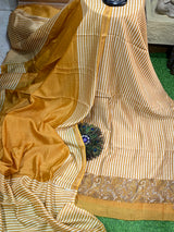 Pure Maheshwari Silk Suit - Stripe image 3