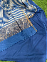 Pure Maheshwari Silk Suit - Stripe image 8