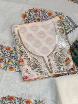 White Leather Thread Work - Pure Mul image 3
