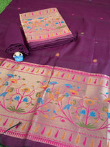 Jamdani Suit – Floral Print image 3