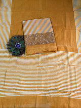 Pure Maheshwari Unstitched Suit - 4 Colors Design image 3