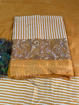 Pure Maheshwari Unstitched Suit - 4 Colors Design image 10