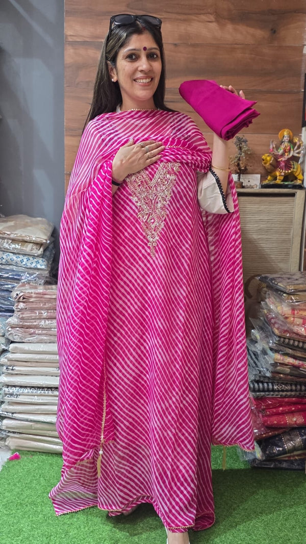 Lehariya Pink
