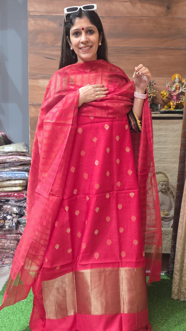 Premium Quality Pure Maheshwari Silk  ( 8th Oct )