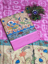 Designer Pure Mul Maheshwari Silk in beautiful 3 colours image 3