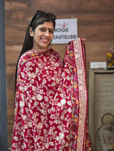 Georgette Parsi Suit – Red image 1