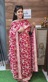 Georgette Parsi Suit – Red image 2