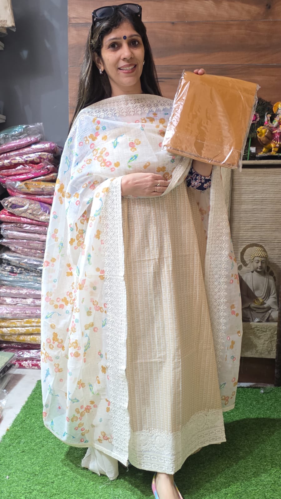 Chanderi Silk ( 700 Rs)