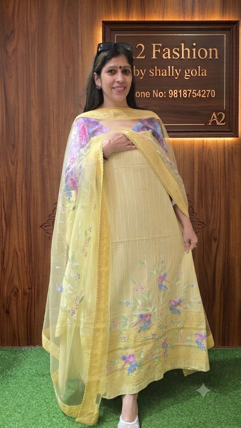 designer pure cotton (Suit no 15)