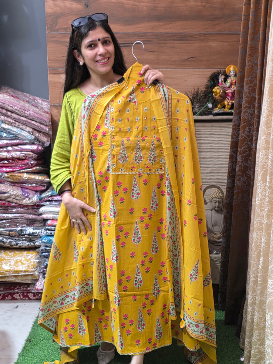 Pure Cotton only 1590/ ( Mustard )