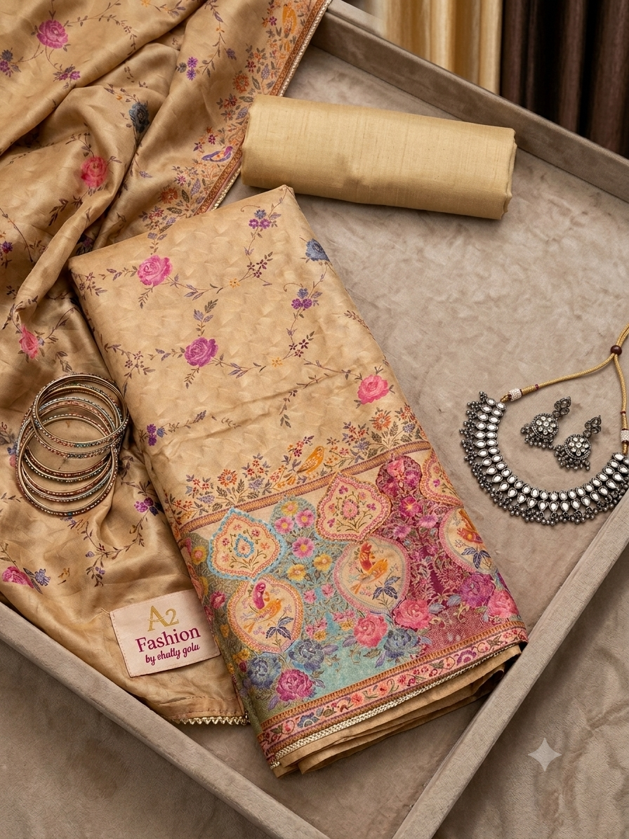 Beautiful and Designer silk