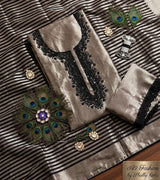 Exclusive Rich Metallic Shine Silk suit image 1