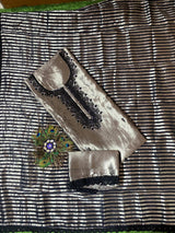 Exclusive Rich Metallic Shine Silk suit image 3
